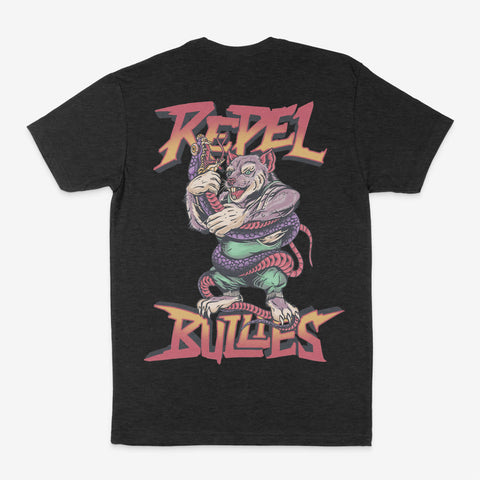 Repel Bullies Gym Rat - Unisex T-Shirt - Black