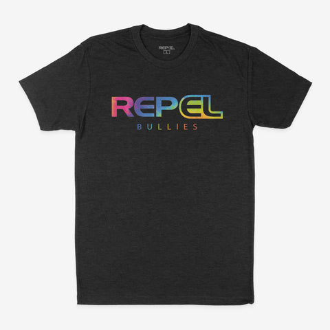 Repel Bullies - Tie Dye - Unisex T-Shirt - Black