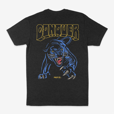 CONQUER - Unisex T-Shirt - Black