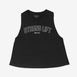 Strong Lift - Crop Racerback Tank Top
