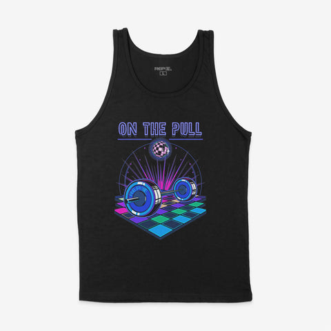 On The Pull - Unisex Jersey Tank Top - Black
