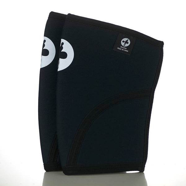 HOOKGRIP Black Neoprene Knee Sleeves 7mm 3.0 (pair) – Repel